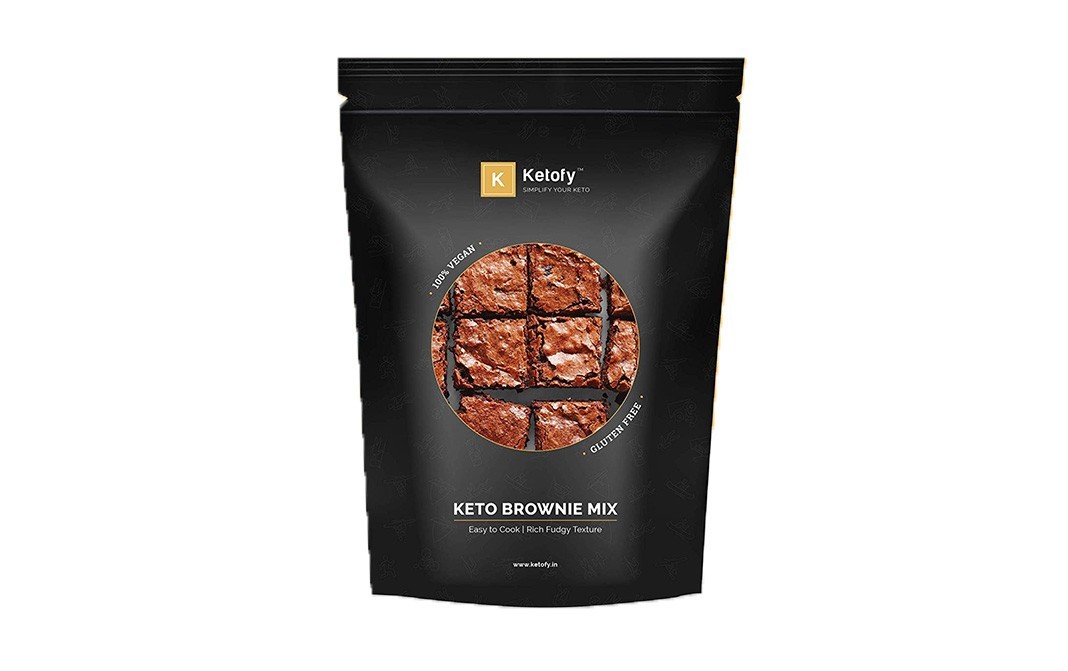 Ketofy Keto Brownie Mix    Pack  1 kilogram